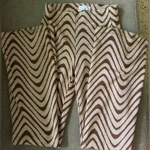 swirl pattern urban outfitters flared y2k pants